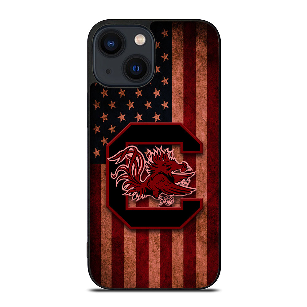 South Carolina Gamecocks America iPhone 14 Plus Case