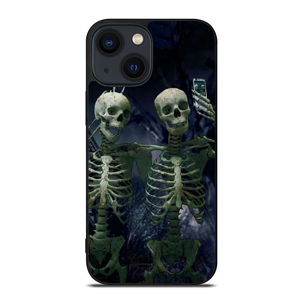 Spooky Halloween Selfie iPhone 14 Plus Case