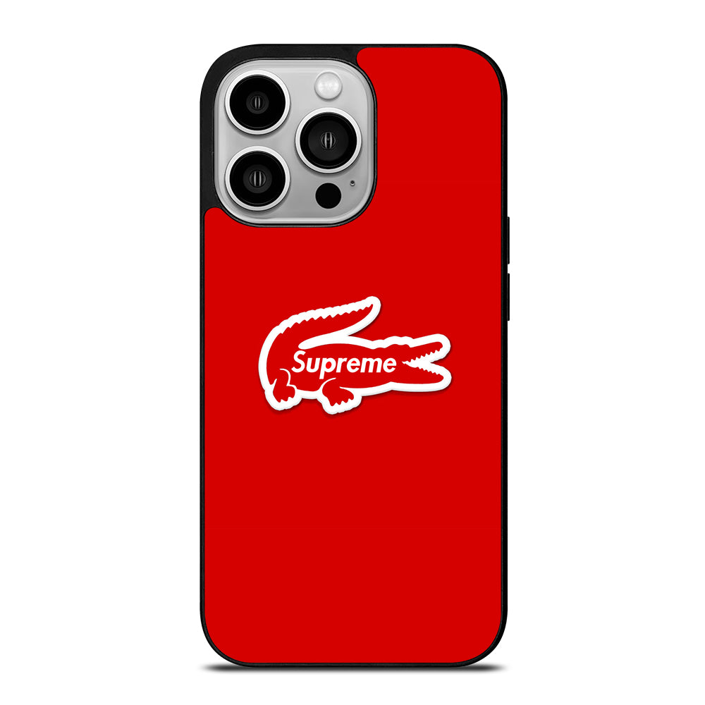 Supreme Red Wallpaper iPhone 14 Pro Case