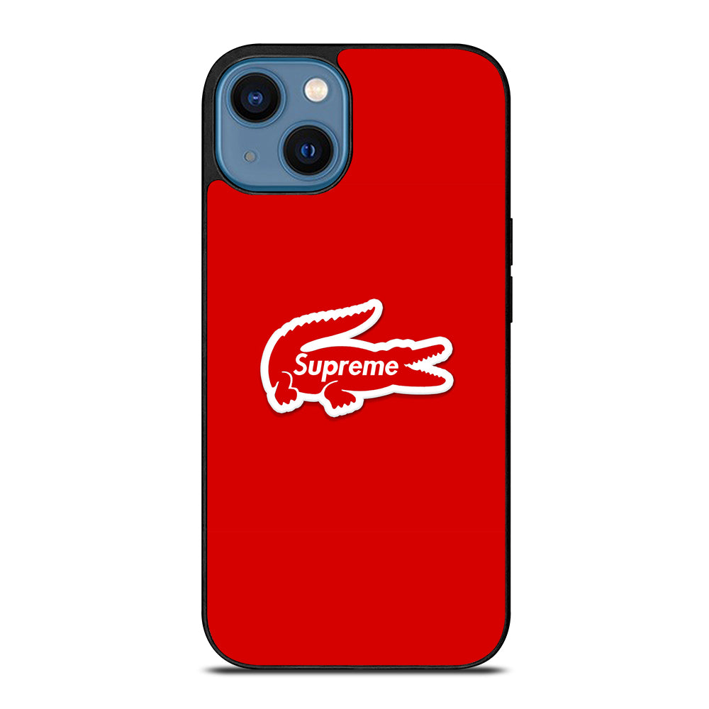 Supreme Red Wallpaper iPhone 14 Case