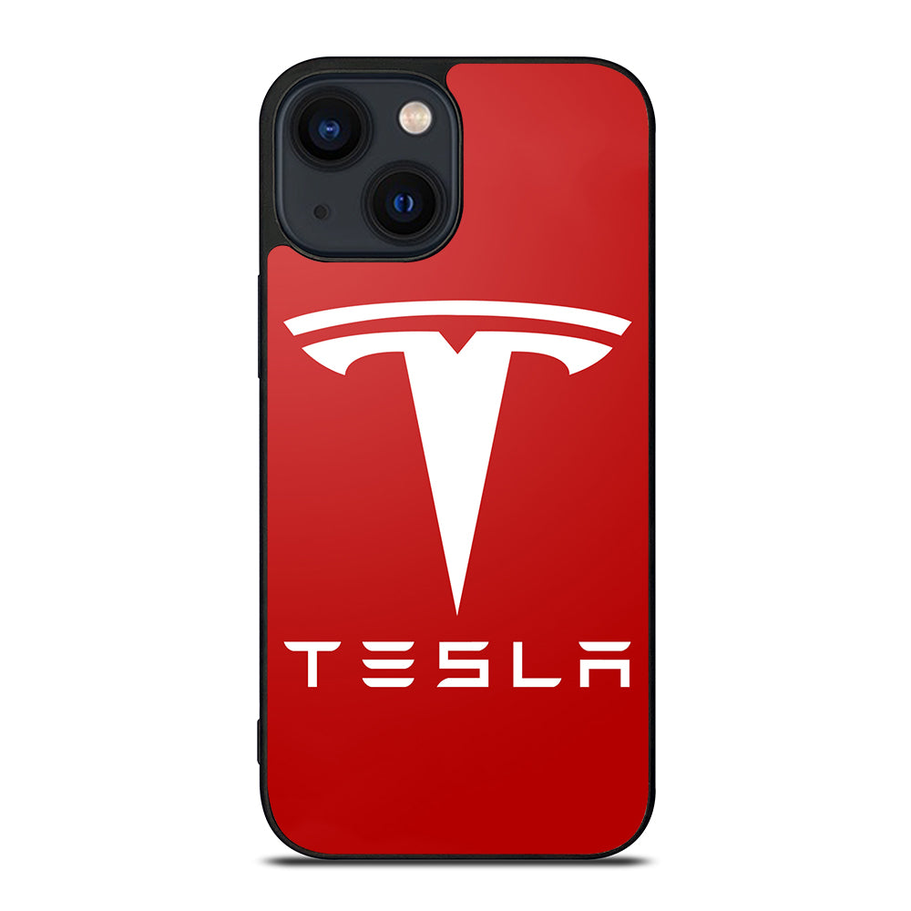 TESLA MOTORS LOGO iPhone 14 Plus Case