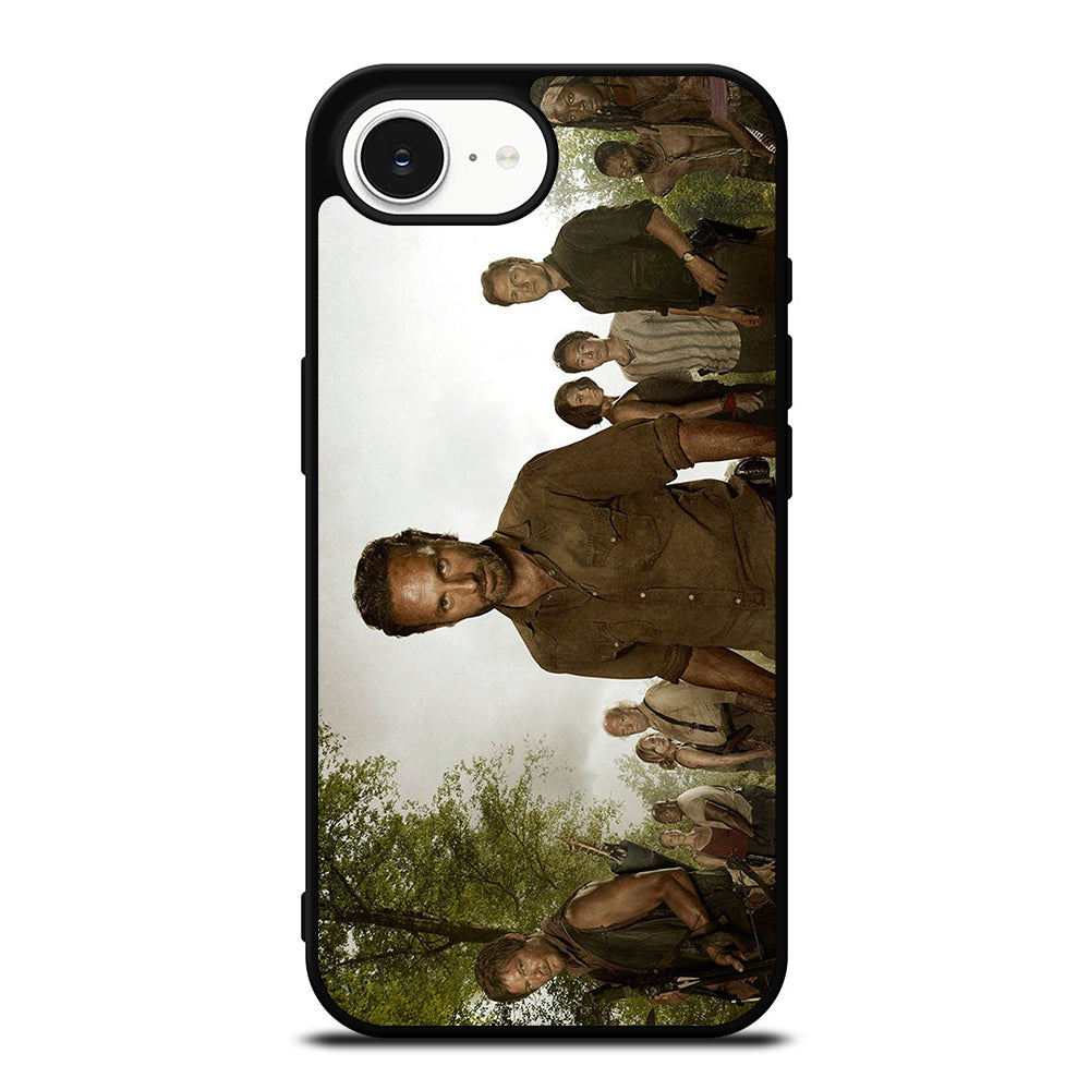 THE WALKING DEAD 2 iPhone 16e case black TPU silicone rubber protective cover by Casedear