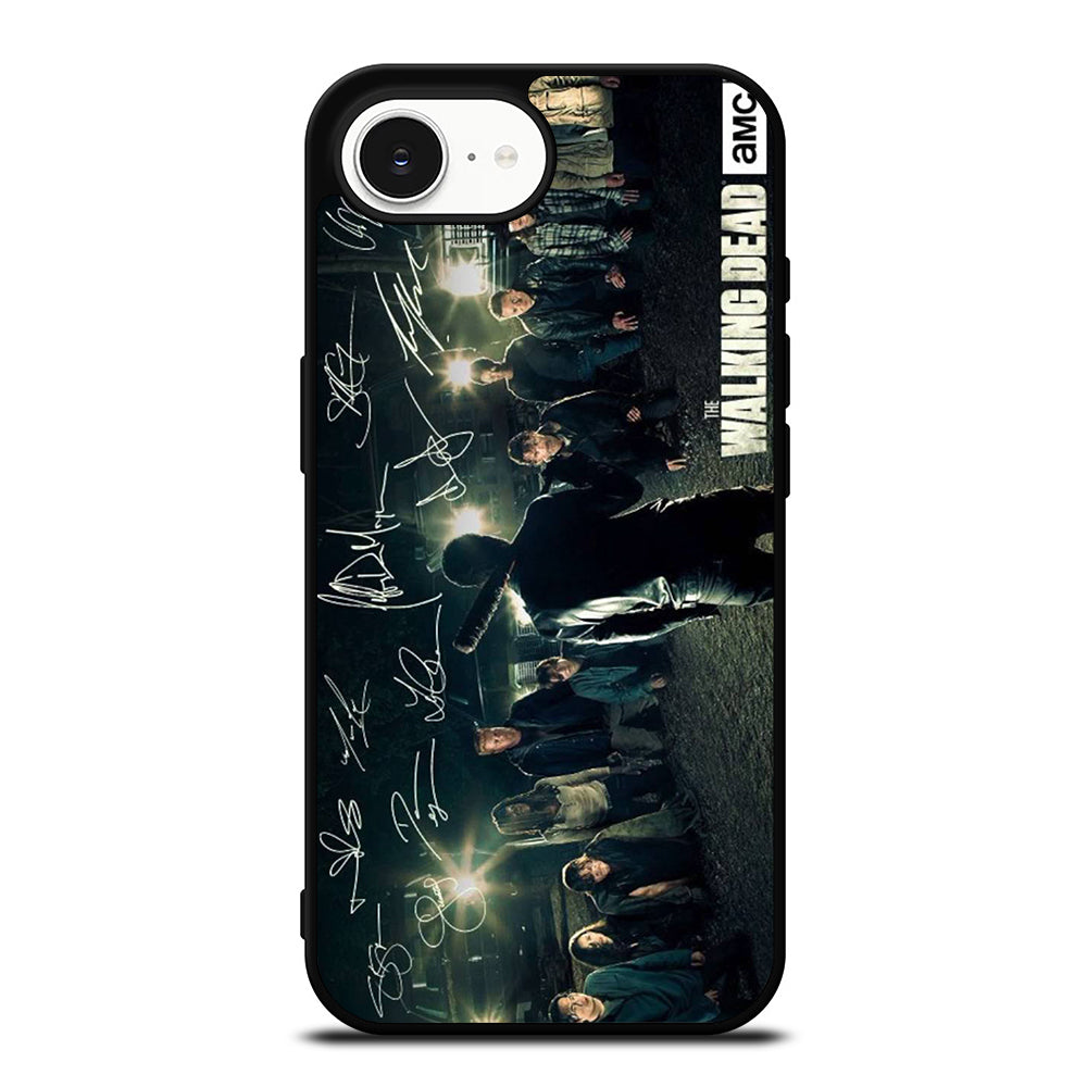 THE WALKING DEAD 3 iPhone 16e case black TPU silicone rubber protective cover by Casedear