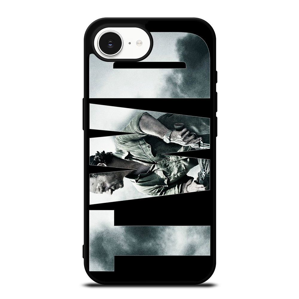 THE WALKING DEAD 7 iPhone 16e case black TPU silicone rubber protective cover by Casedear