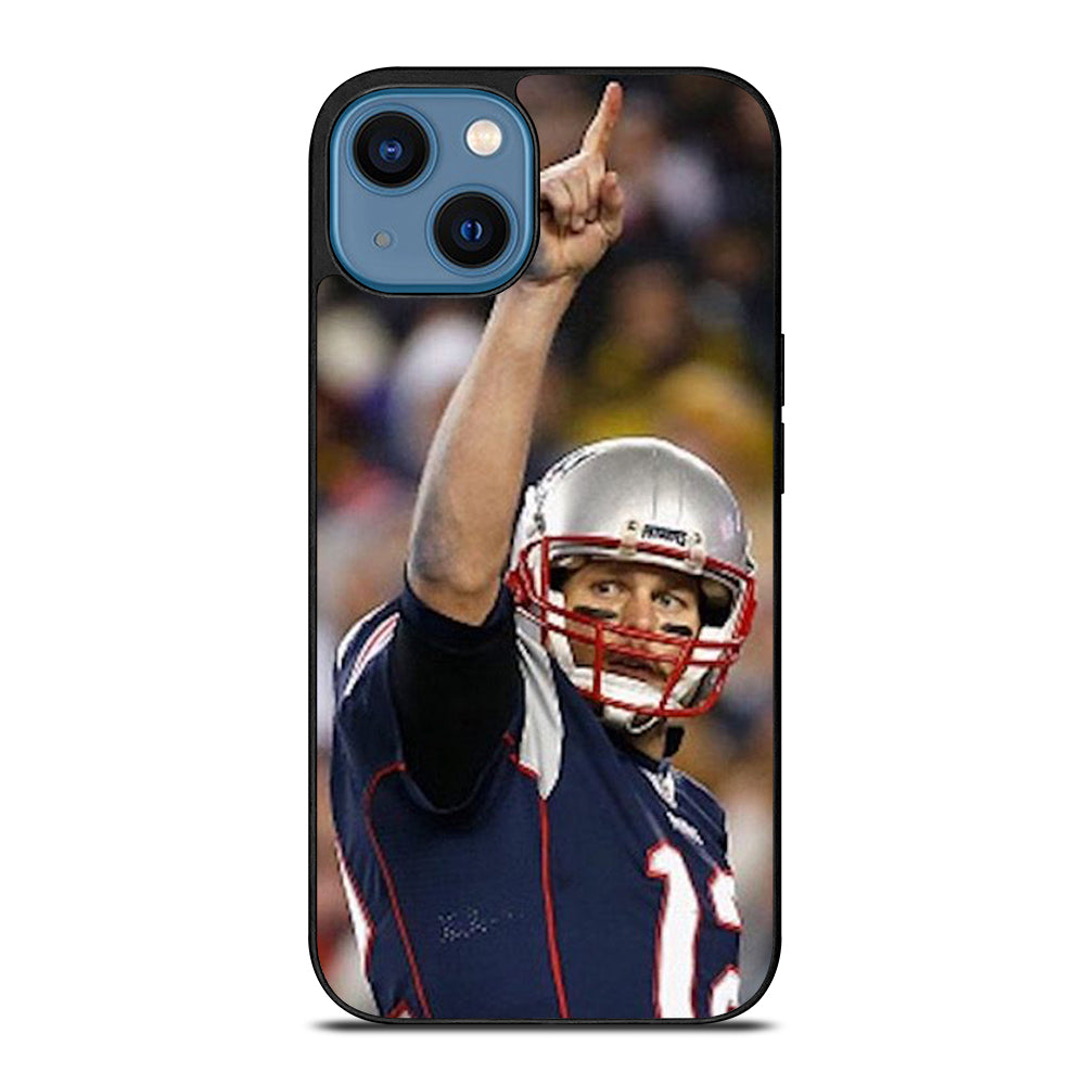 TOM BRADY FOOT BALL iPhone 14 Case