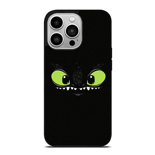 Toothless Dragon Dark Smile iPhone 14 Pro Case