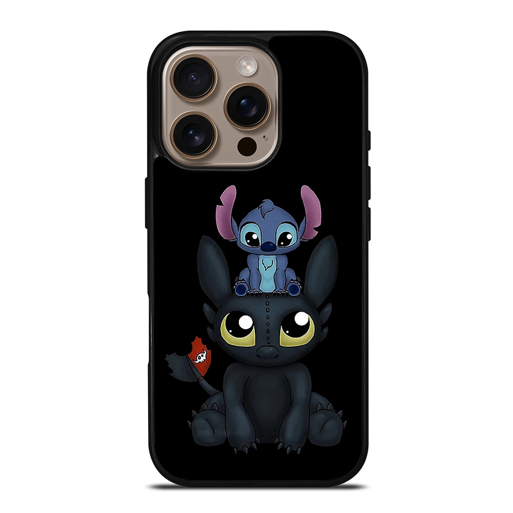 Toothless And Stitch iPhone 16 Pro Case