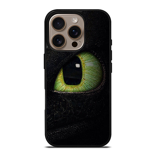 Toothless Dragon Big Eye iPhone 16 Pro Case