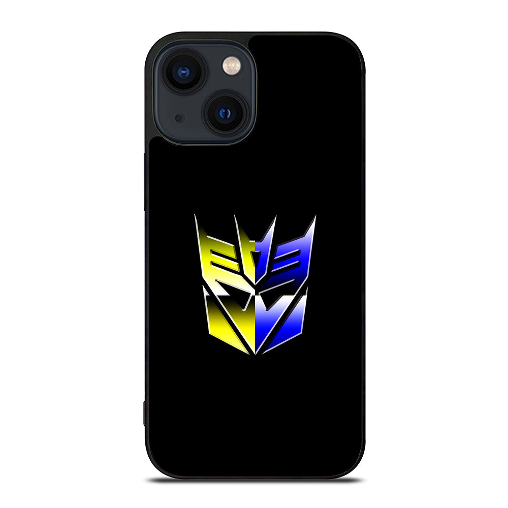 Transformers Decepticons Rainbow Logo iPhone 14 Plus Case