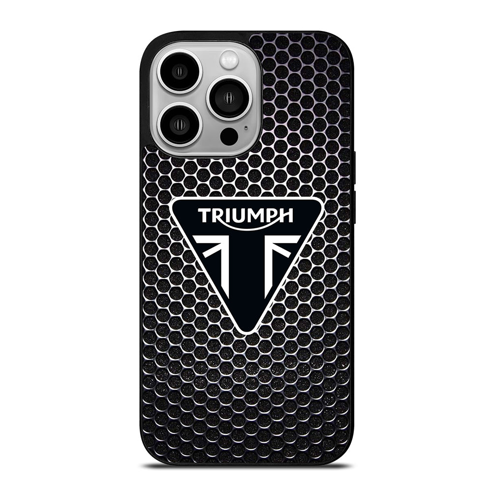Triumph Motorcycle Logo iPhone 14 Pro Case