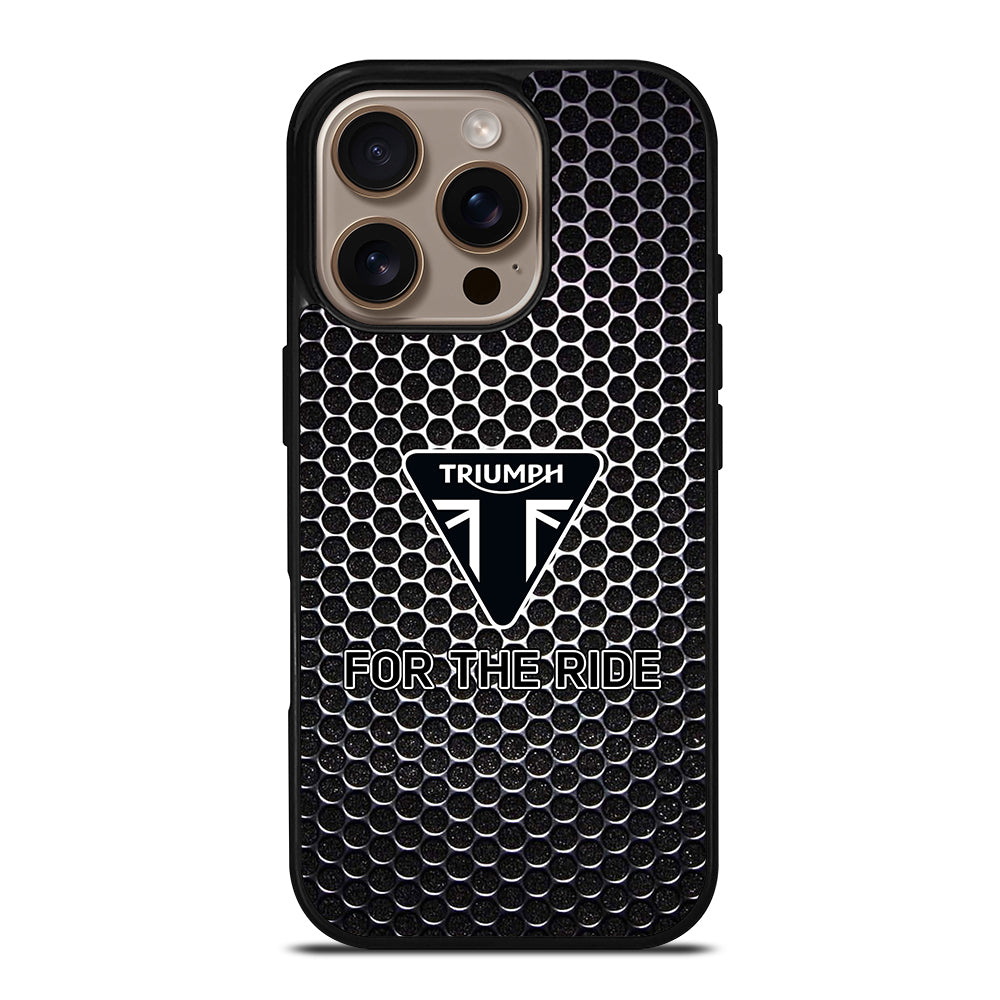 Triumph For The Ride Logo iPhone 16 Pro Case