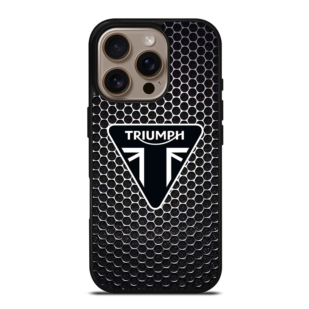 Triumph Motorcycle Logo iPhone 16 Pro Case