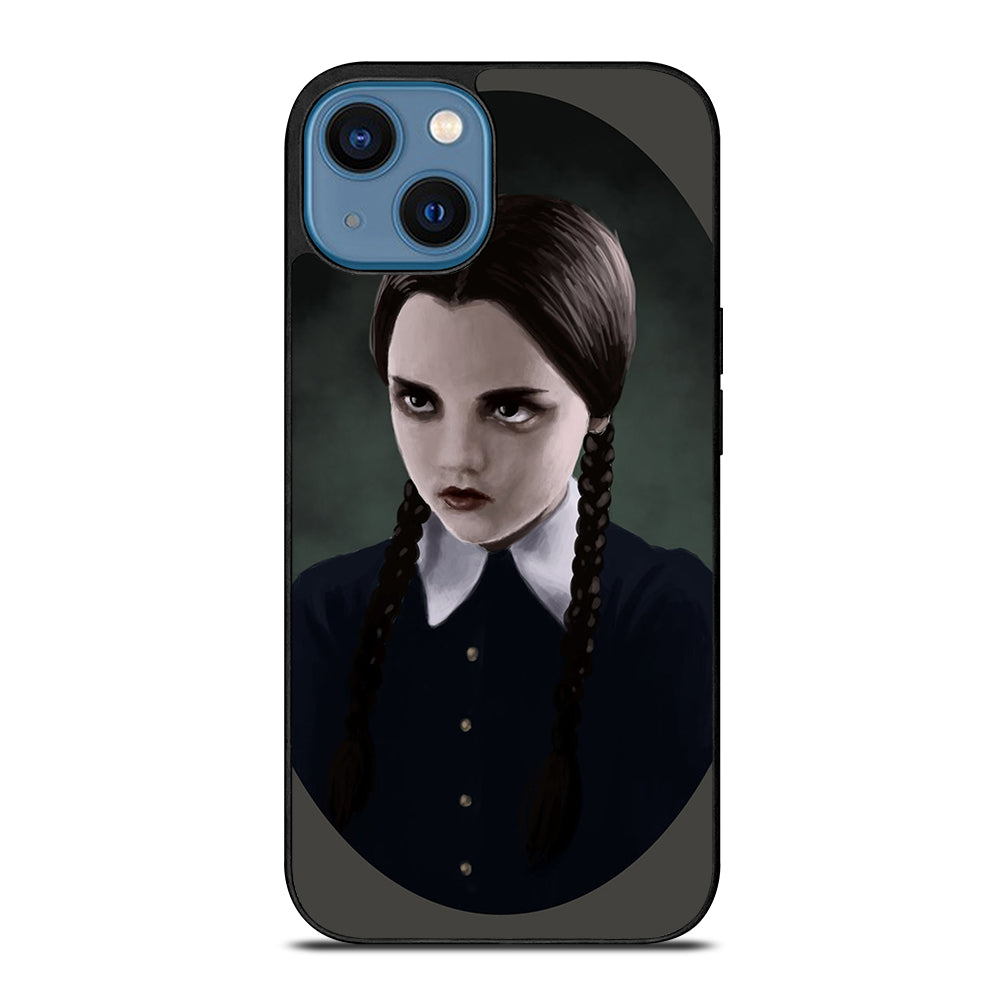 WEDNESDAY ADDAMS MIROR iPhone 14 Case