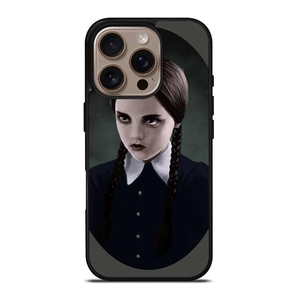 WEDNESDAY ADDAMS MIROR iPhone 16 Pro Case