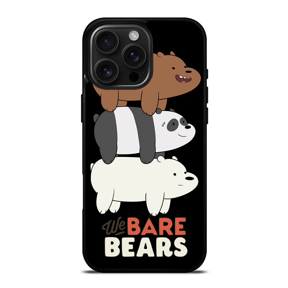 WE BARE BEARS iPhone 16 Pro Max Case