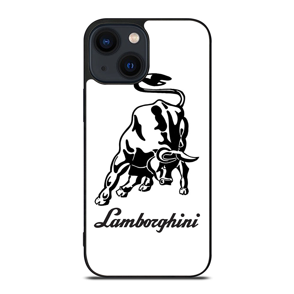 WHITE LAMBORGHINI iPhone 14 Plus Case
