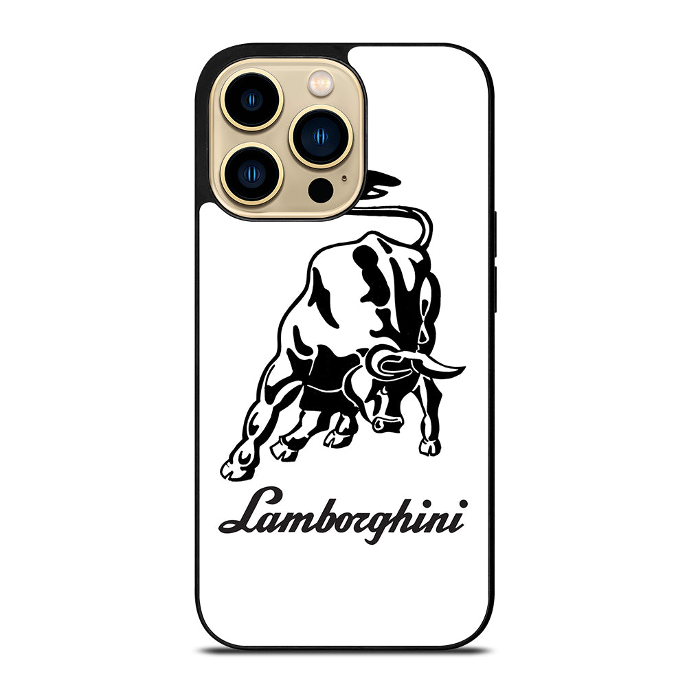 WHITE LAMBORGHINI iPhone 14 Pro Max Case