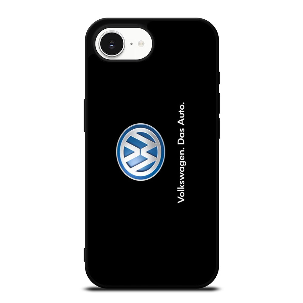 WOLKSWAGEN DAS AUTO iPhone 16e case black TPU silicone rubber protective cover by Casedear
