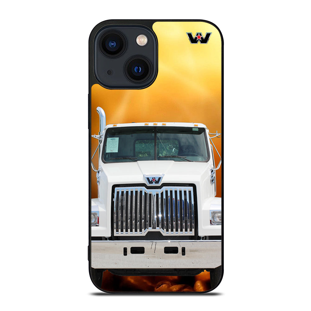 White Western Star Truck iPhone 14 Plus Case