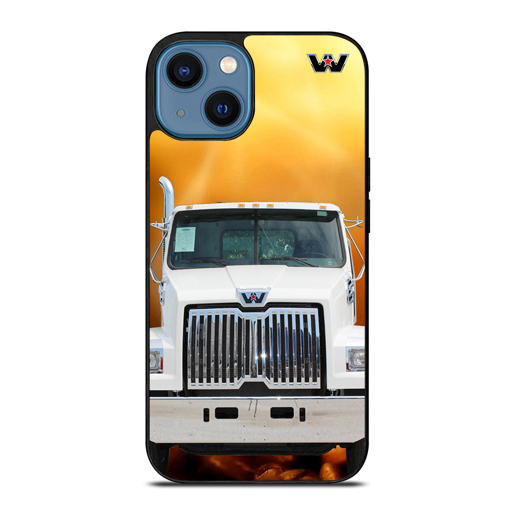White Western Star Truck iPhone 14 Case