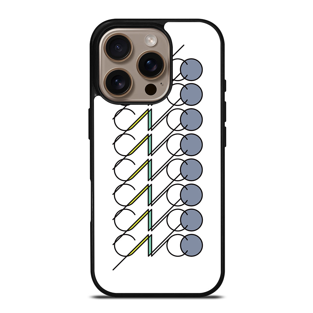 White CNCO Logo iPhone 16 Pro Case