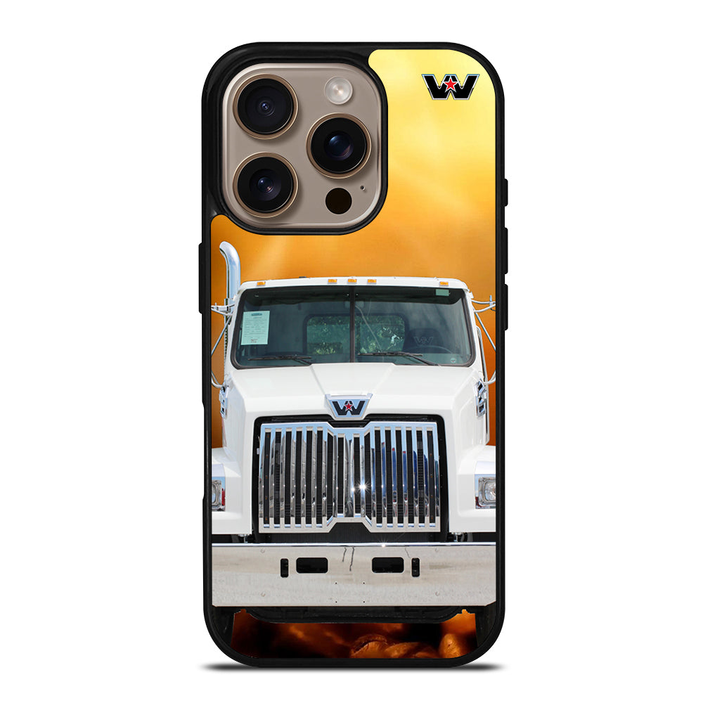 White Western Star Truck iPhone 16 Pro Case