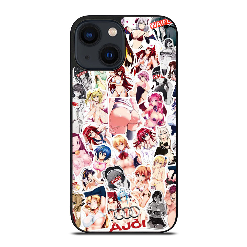 Wifu Sexy Anime Girl iPhone 14 Plus Case