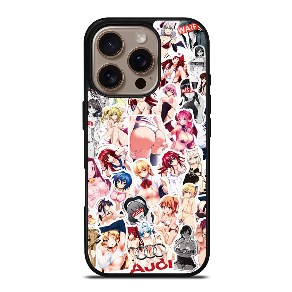Wifu Sexy Anime Girl iPhone 16 Pro Case