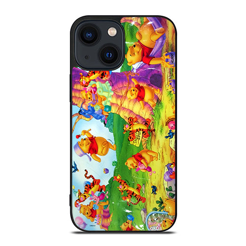Winnie The Pooh Cute Cartoon iPhone 14 Plus Case