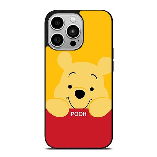 Winnie The Pooh Cute Face iPhone 14 Pro Case