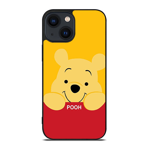 Winnie The Pooh Cute Face iPhone 14 Plus Case