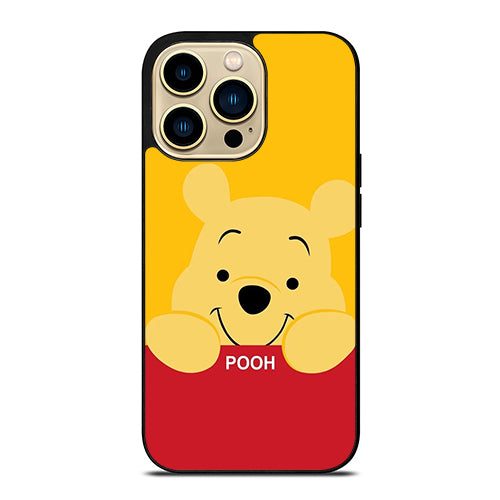 Winnie The Pooh Cute Face iPhone 14 Pro Max Case