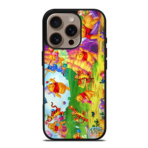 Winnie The Pooh Cute Cartoon iPhone 16 Pro Case