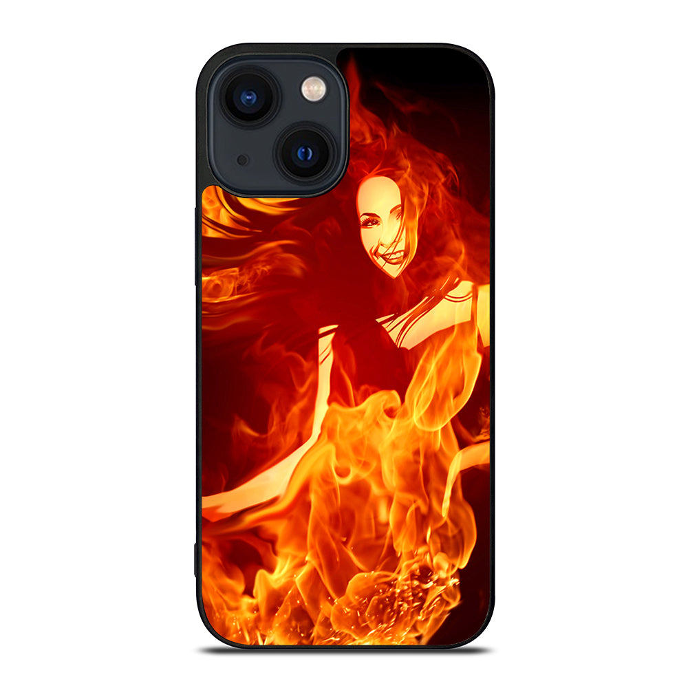 Woman In Fire iPhone 14 Plus Case