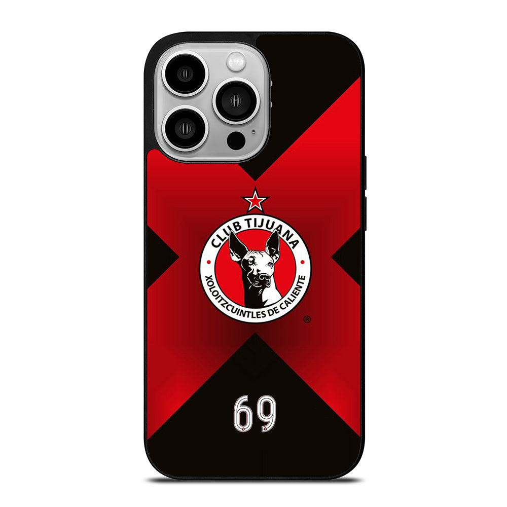 Xolos Tijuana Jersey Image 69 iPhone 14 Pro Case