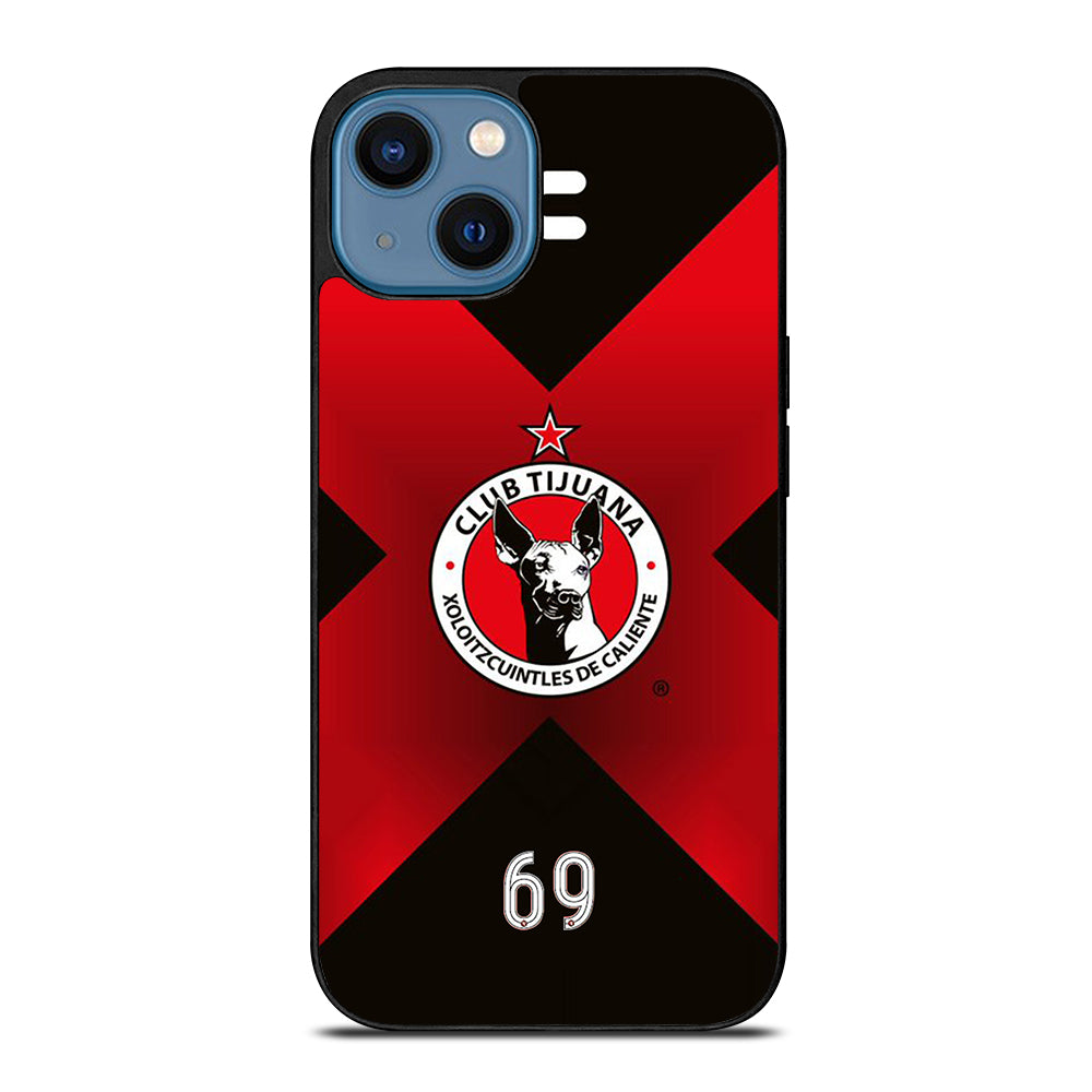 Xolos Tijuana Jersey Image 69 iPhone 14 Case