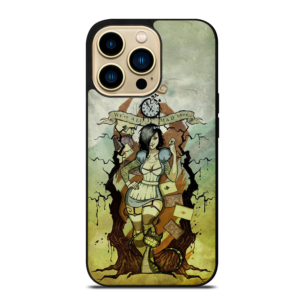 Zombie Alice In Wonderland iPhone 14 Pro Max Case