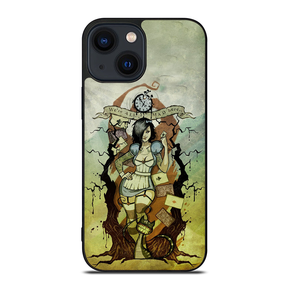 Zombie Alice In Wonderland iPhone 14 Plus Case