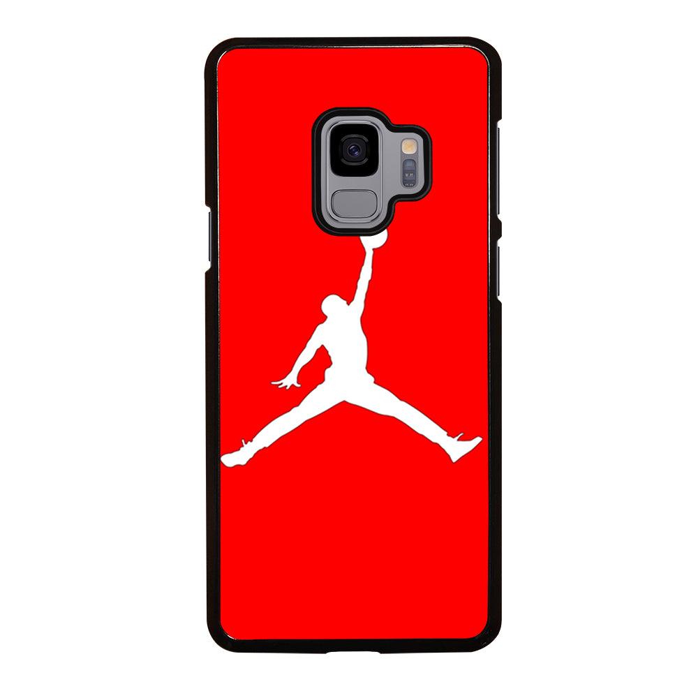 AIR JORDAN IN RED Samsung Galaxy S9 Case