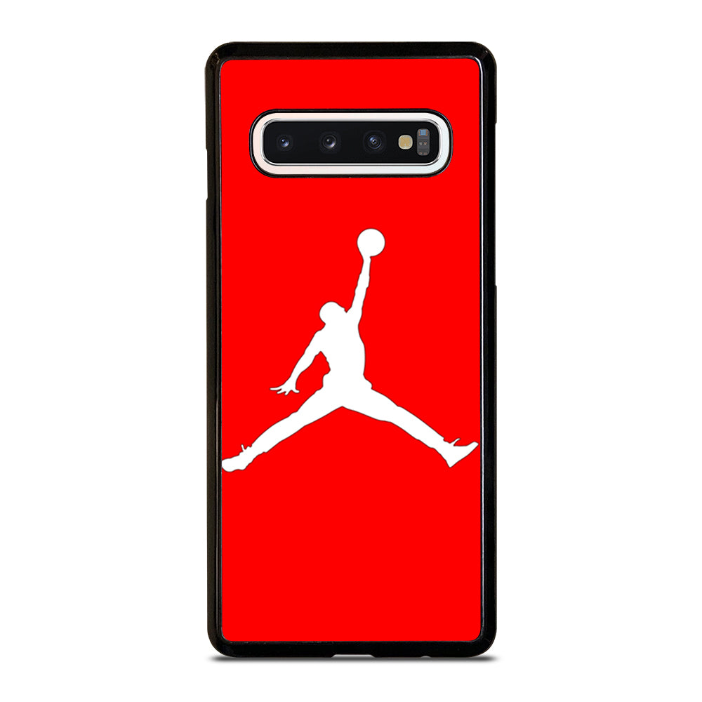 AIR JORDAN IN RED Samsung Galaxy S10 Case
