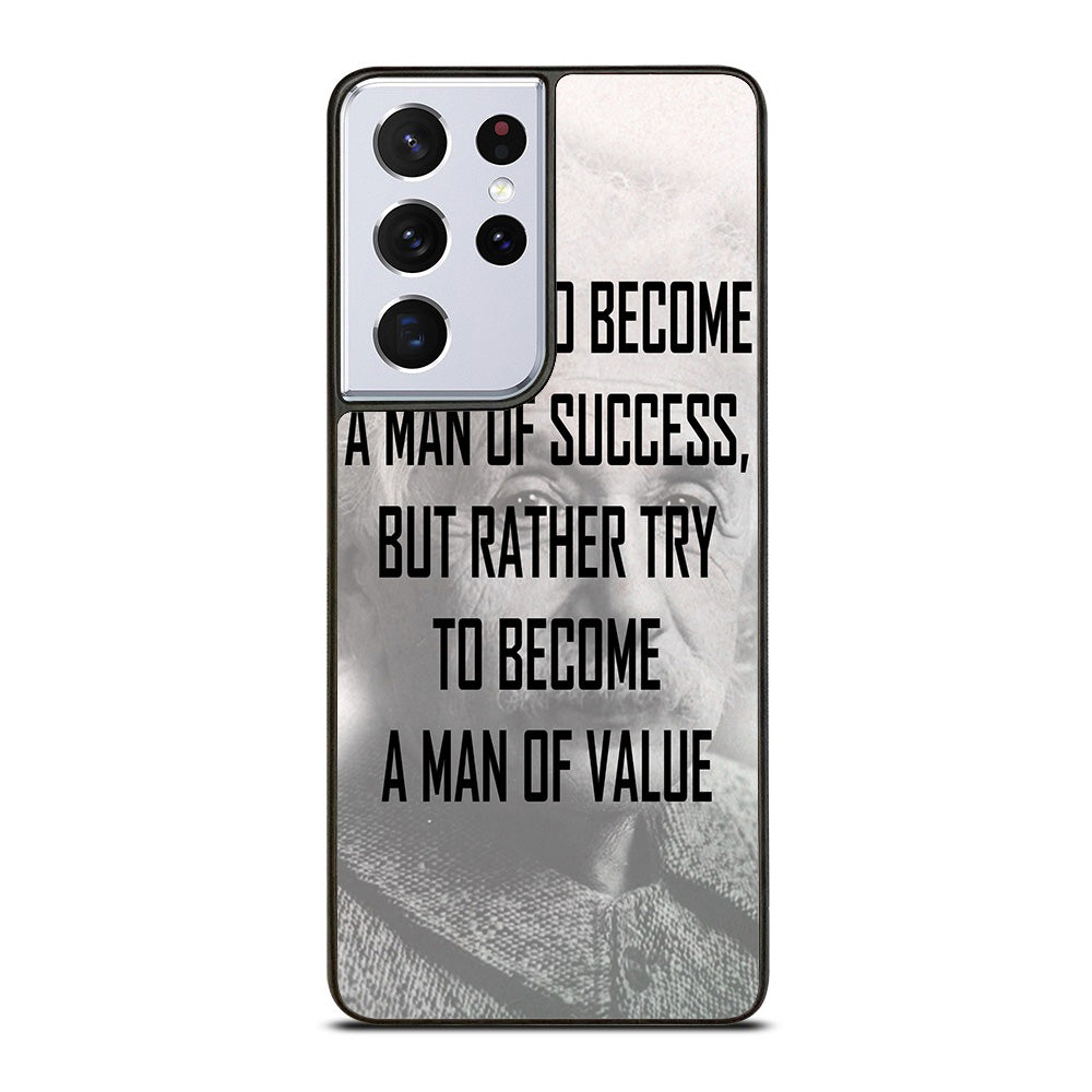 ALBERT EINSTEIN 'S QUOTE Samsung Galaxy S21 Ultra 5G Case