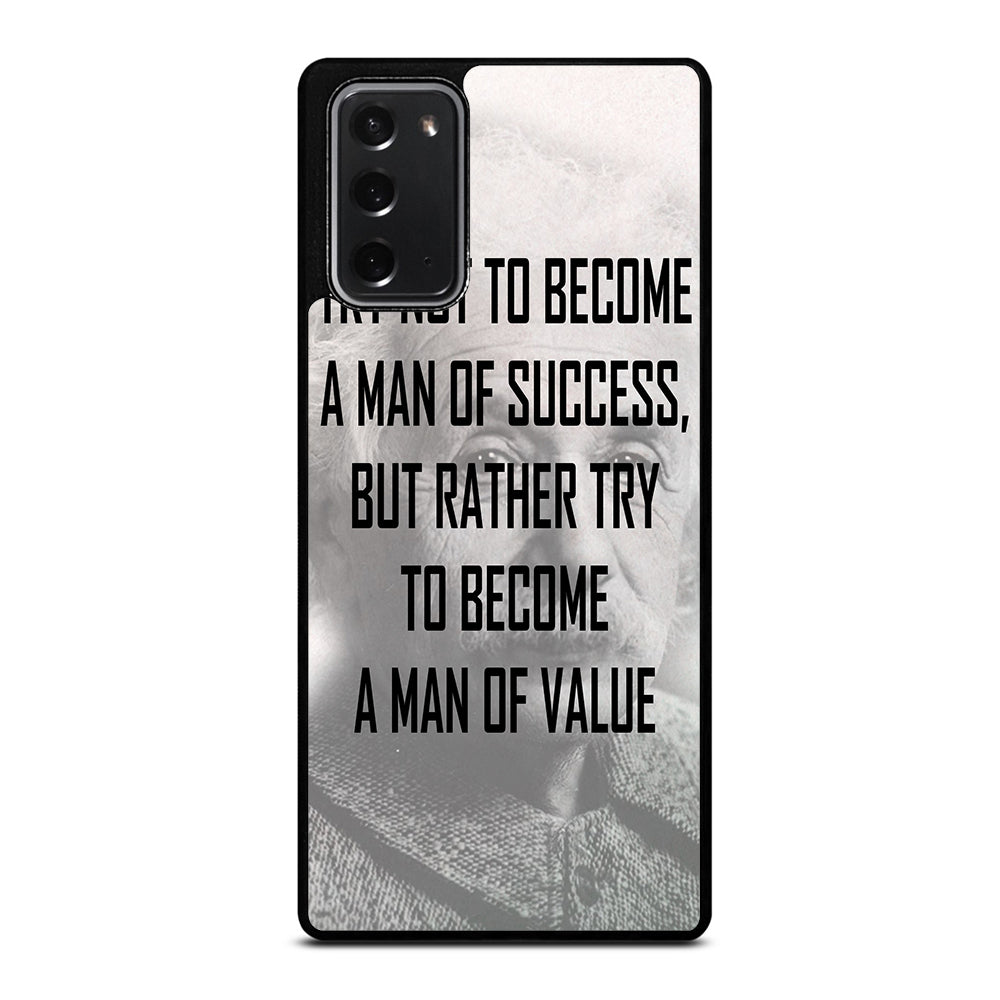 ALBERT EINSTEIN 'S QUOTE Samsung Galaxy Note 20 Case