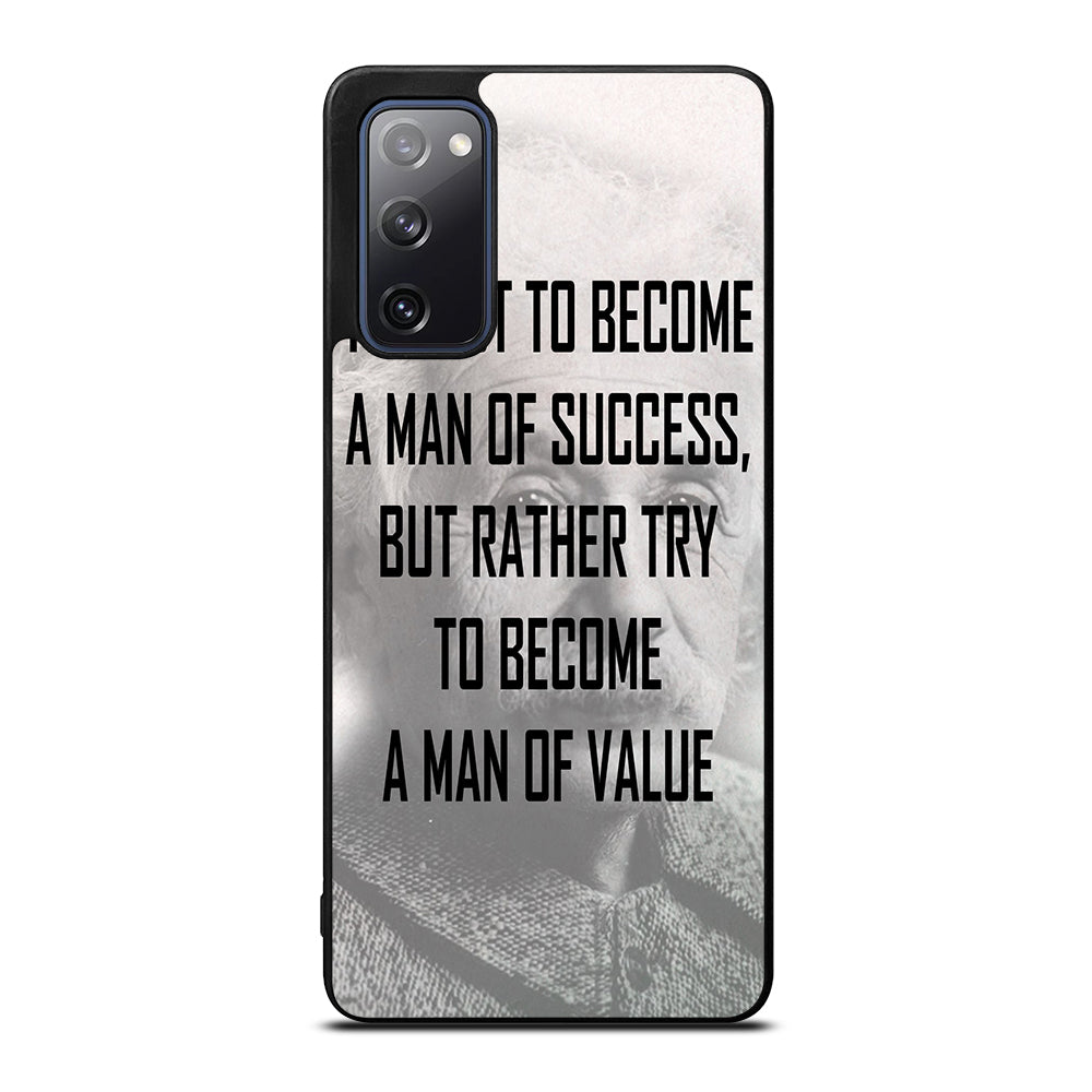 ALBERT EINSTEIN 'S QUOTE Samsung Galaxy S20 FE 5G Case