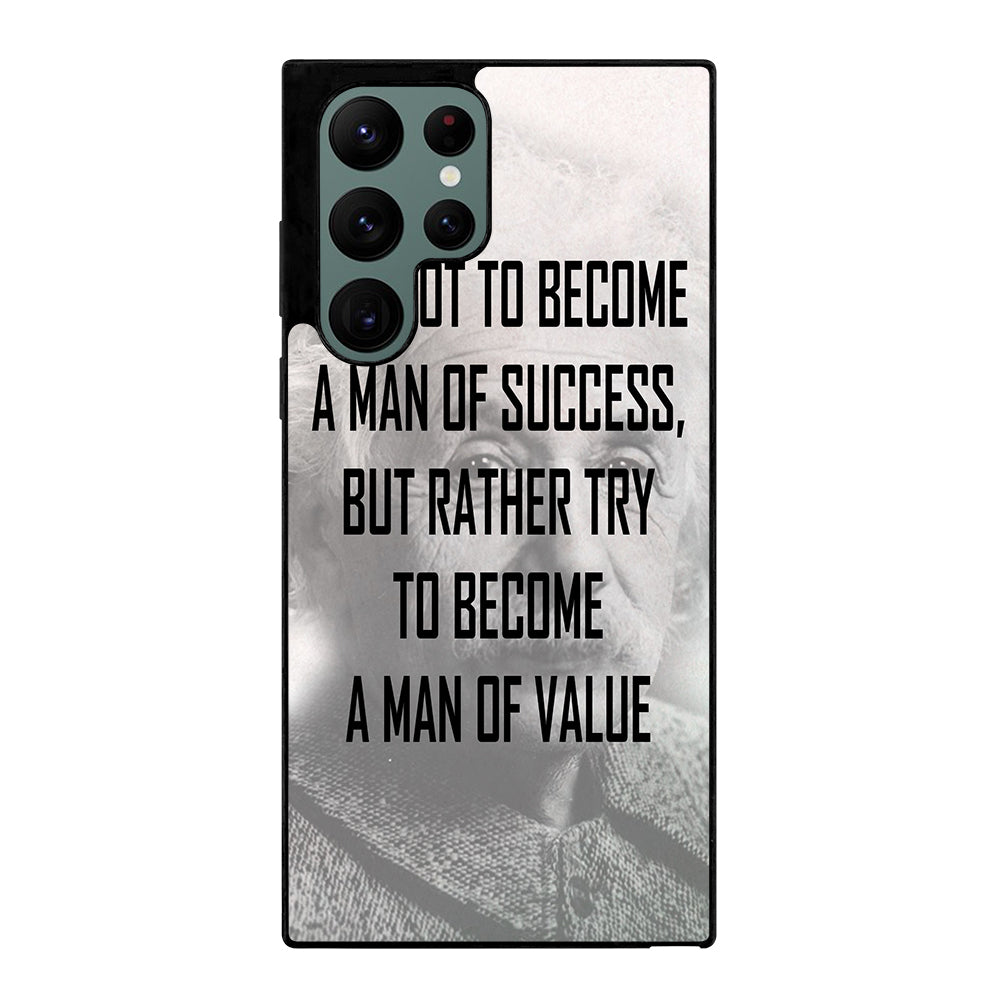 ALBERT EINSTEIN 'S QUOTE Samsung Galaxy S22 Ultra 5G Case
