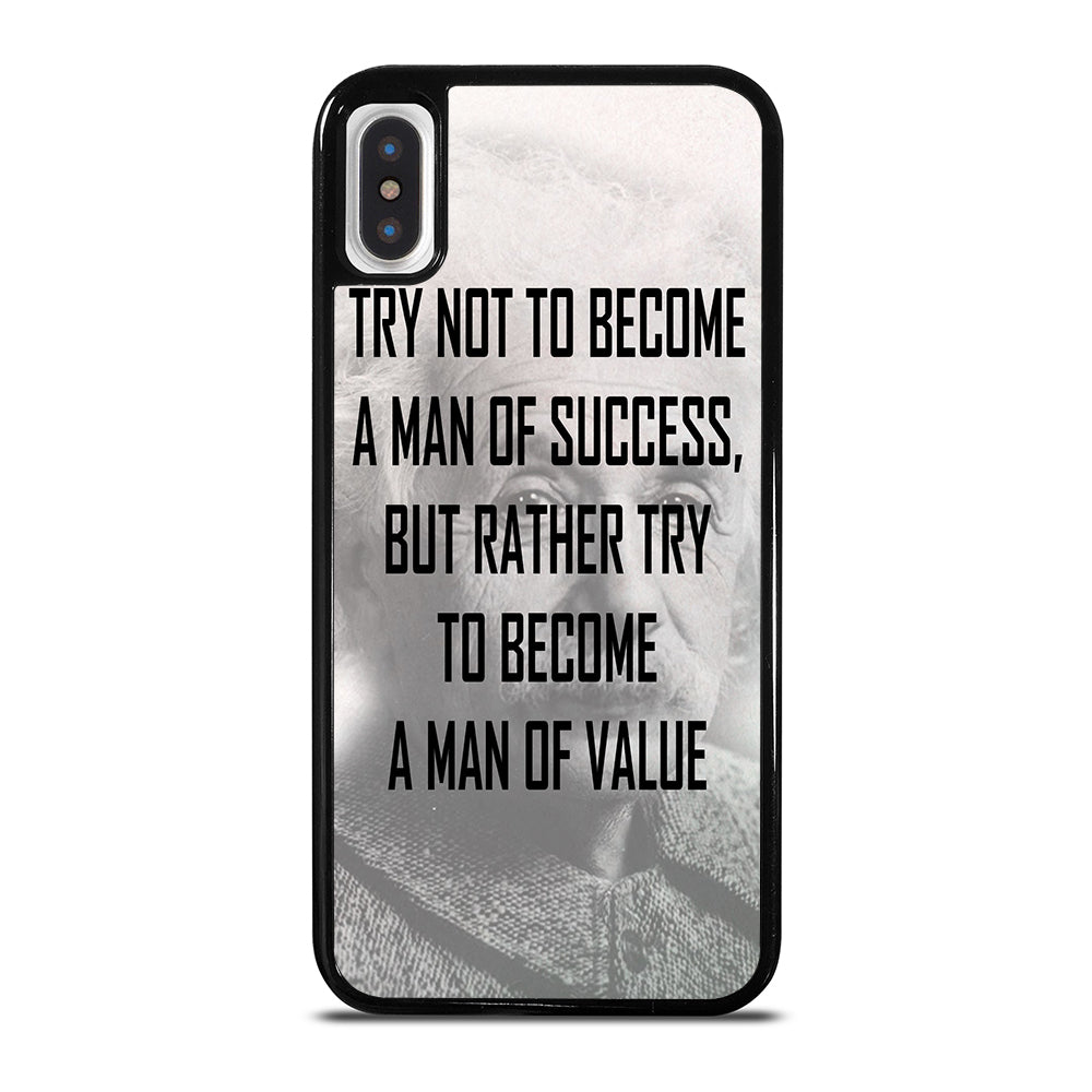 ALBERT EINSTEIN 'S QUOTE iPhone X / XS Case