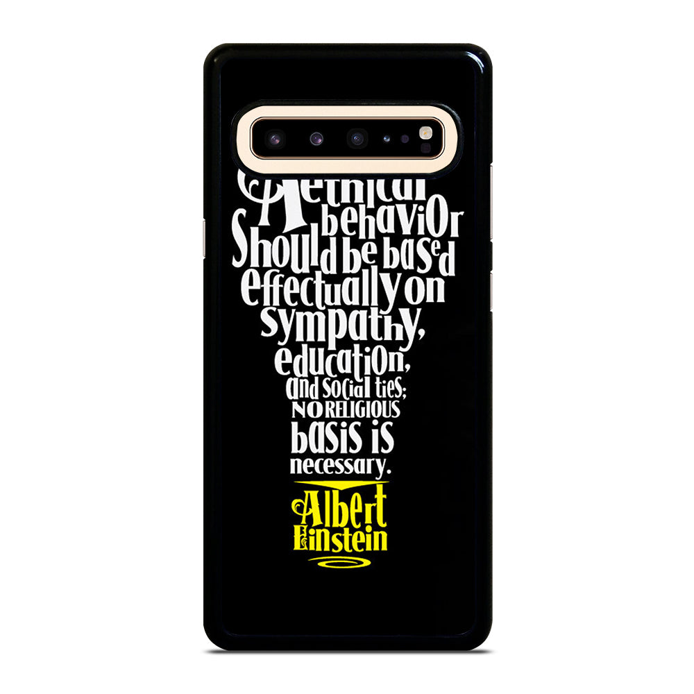 ALBERT EINSTEIN 'S THINKING Samsung Galaxy S10 5G Case
