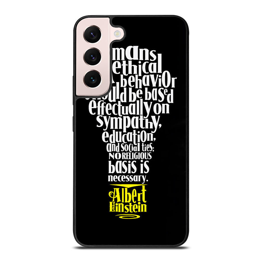 ALBERT EINSTEIN 'S THINKING Samsung Galaxy S22 Plus 5G Case