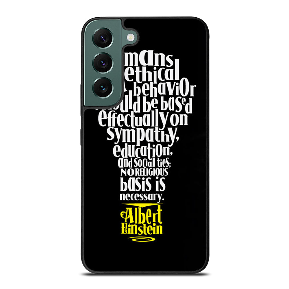 ALBERT EINSTEIN 'S THINKING Samsung Galaxy S22 5G Case