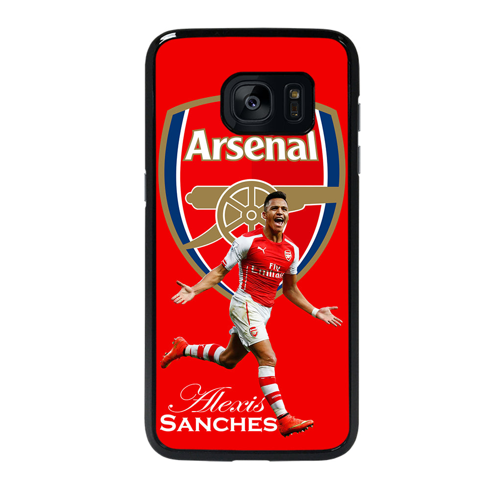 ALEXIS SANCHES ARSENAL Samsung Galaxy S7 Edge Case