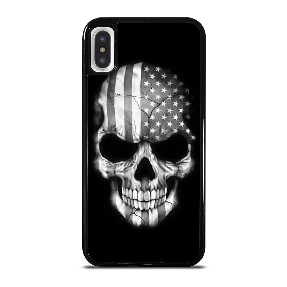AMERICAN FLAG PUNISHER SKUL iPhone X / XS Case